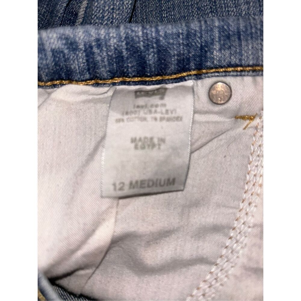Levi's Women's Size 12 Medium Relaxed Boot Cut 550 Stretch Jeans - Picture 4 of 5